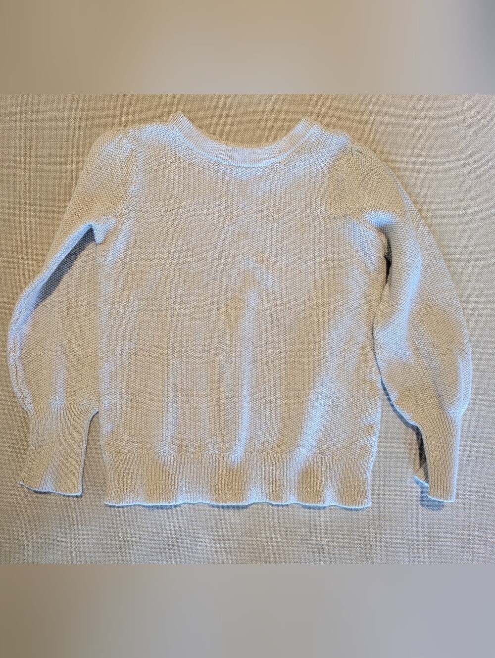 GAP Light Gray Crewneck Knit Sweater